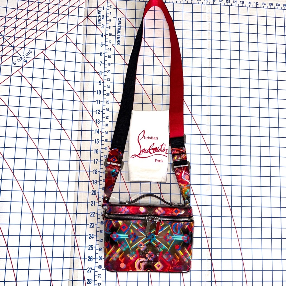 Christian Louboutin Kypipouch Crossbody Printed Leather Mini Bag - Picture 2 of 16